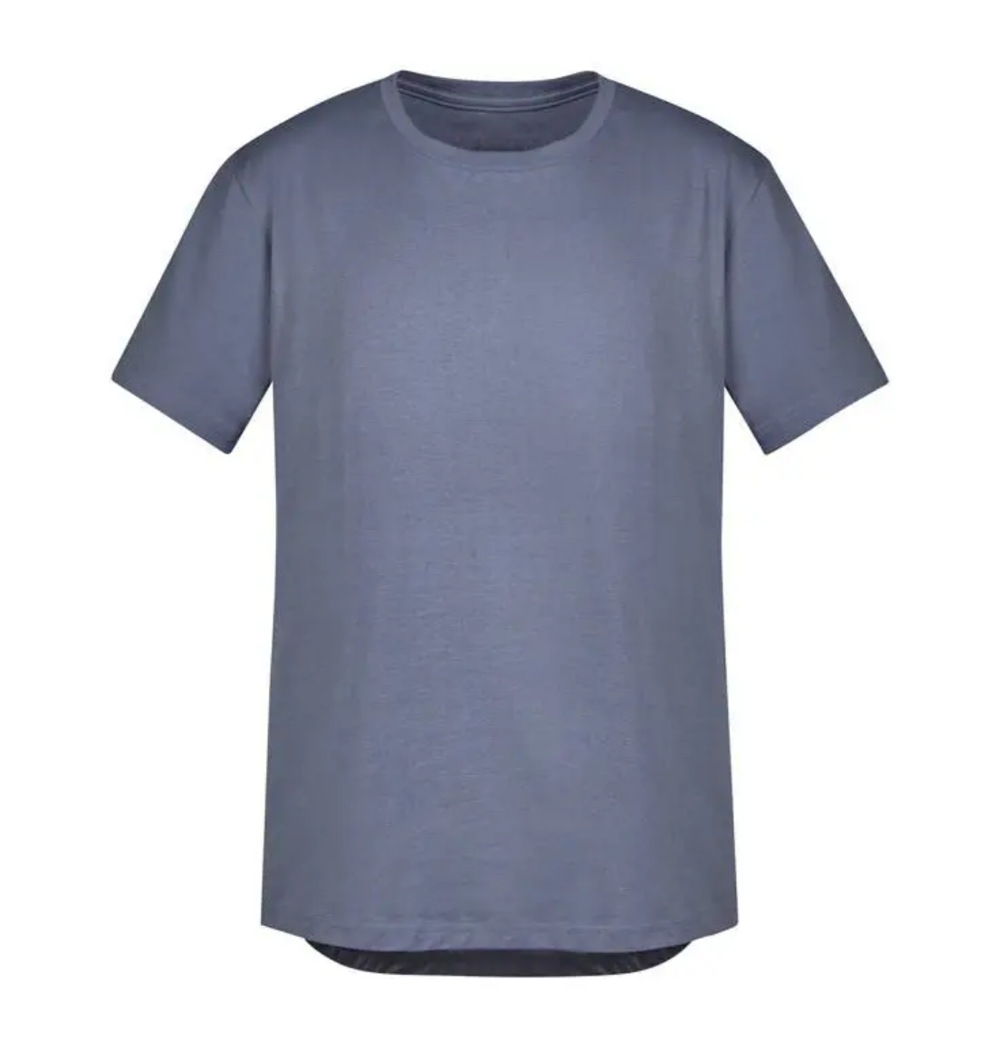 Picture of Syzmik Mens Streetworx Tee Shirt- Petrol Blue Size Small